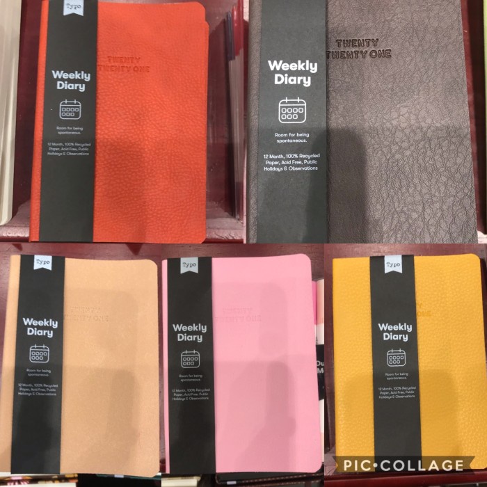 

[RESTOCK] typo weekly planner 2021 agenda mingguan diary a6
