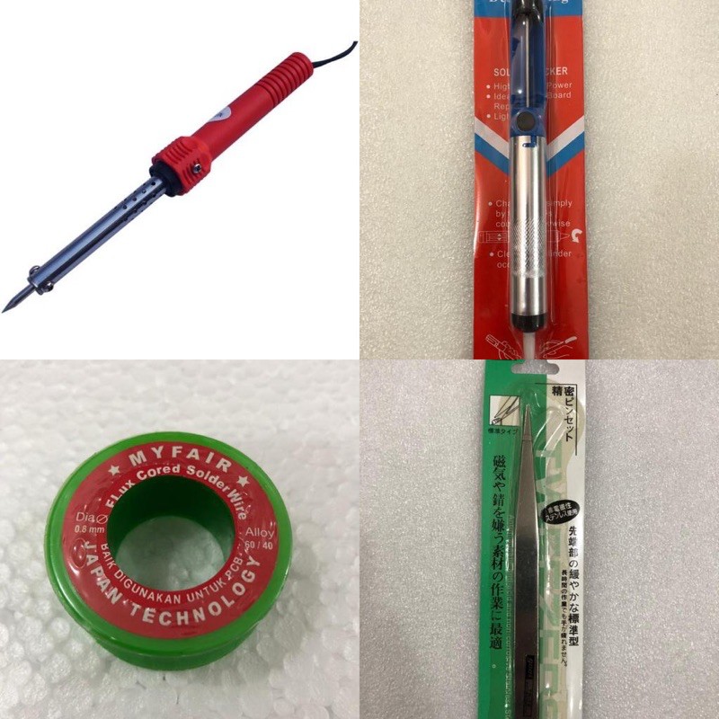 Paket Solder sedotan timah pinset MURAH