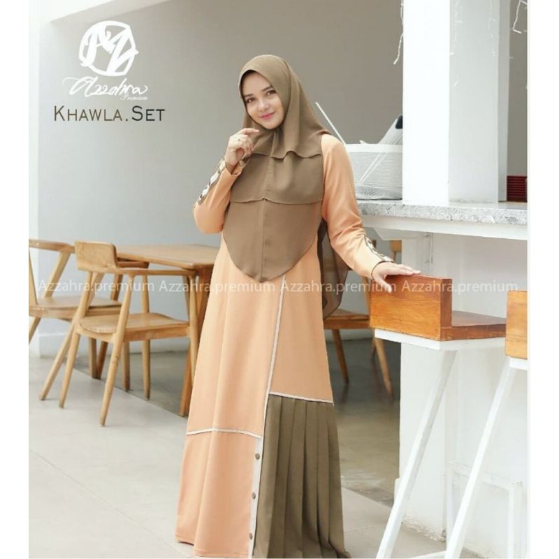 Khawla Set Limited by Azzahra Premium Syar'i