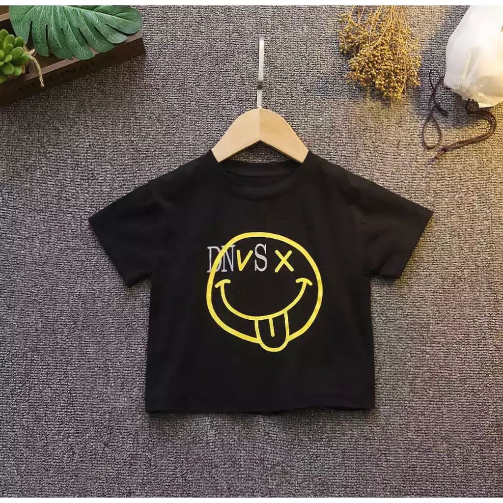 PROMO SETELAN ANAK LAKI-LAKI DAN PEREMPUAN USIA 6-10 BULAN 1-5 TAHUN BISA COD BAYAR DITEMPAT BAHAN KATUN COMBAD MOTIF SMILE DNS KAOS ADEM TERMURAH TERLARIS MASA KINI FASHION TERKEREN TERLUCU  HANYA DI GALERY SHOP08