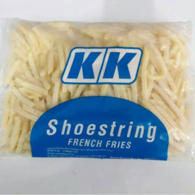 

Kk shoestring kentang goreng beku 1kg