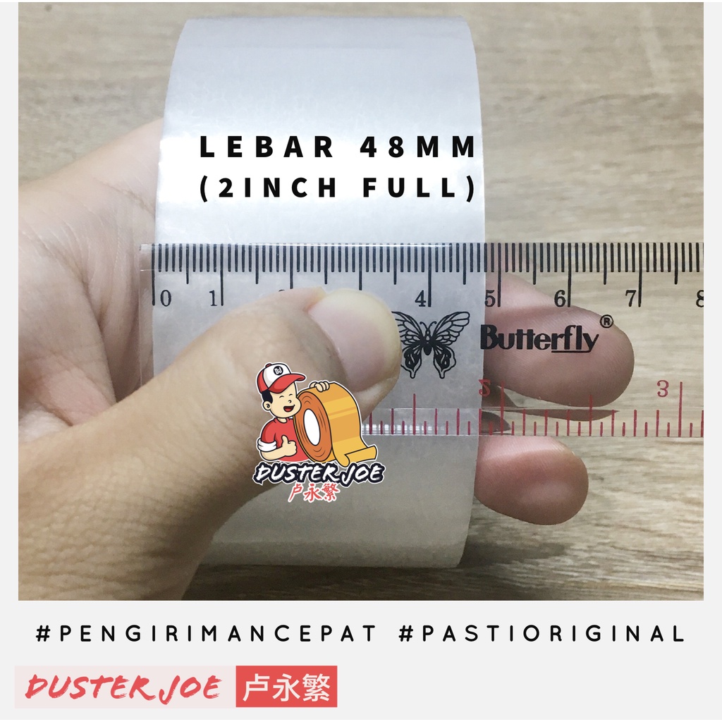 

[PER 1 DUS] Lakban OPP SINAR ROSS Bening/Coklat 2 inch 48mm 90 YARD NESA (1 DUS ISI 72 ROL)