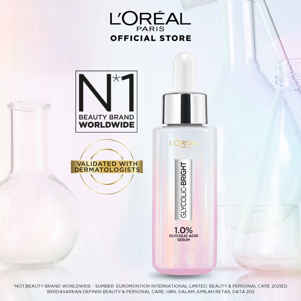 Loreal MU Glycolic Bright Instant Glowing Face Serum