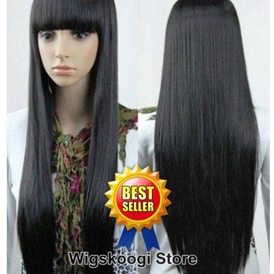 (TERLARIS) Jual wig barbie panjang sepinggang | Jual wig natural | Jual wig impor