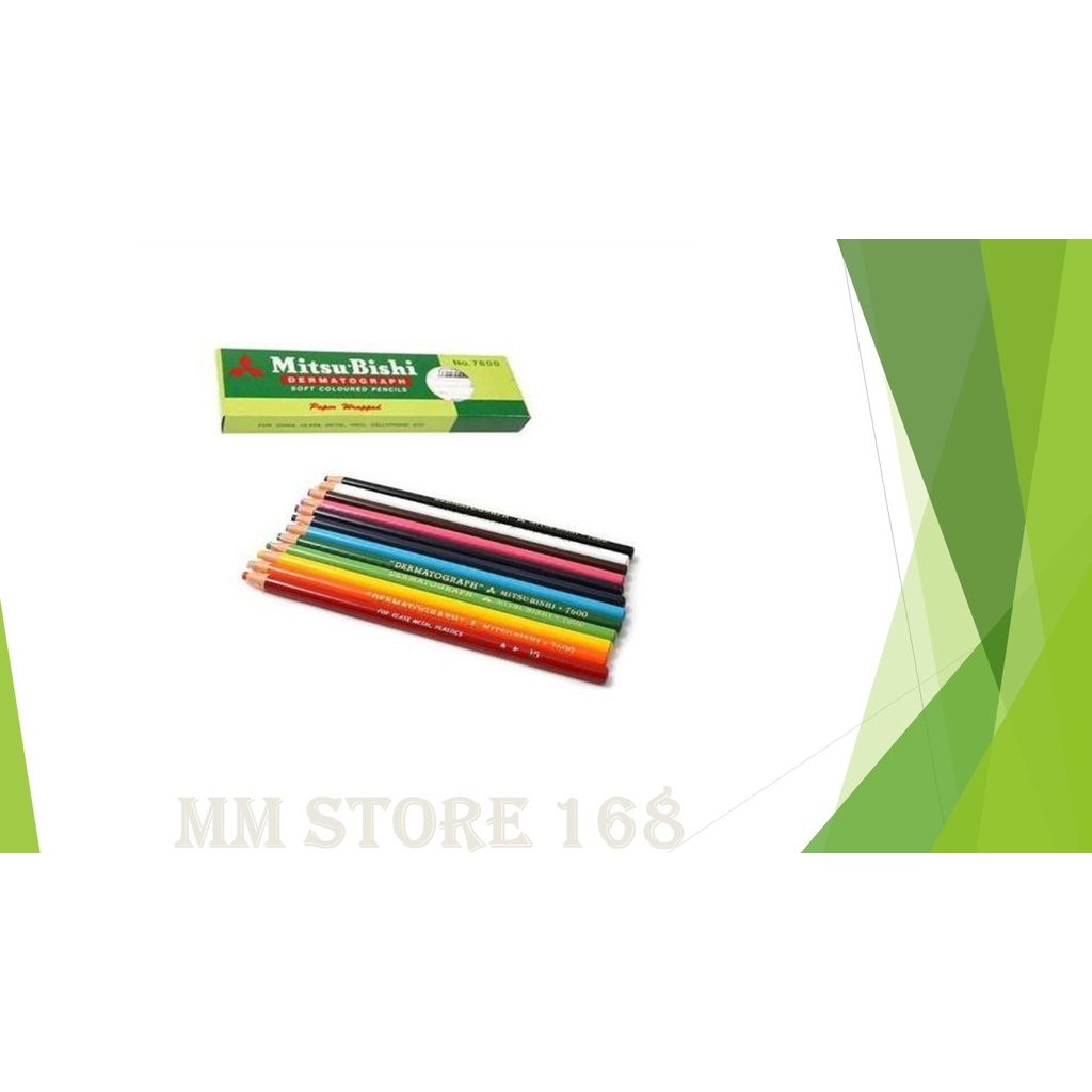 

Pensil Kaca / Dermatograph Mitsubishi [12 pcs]