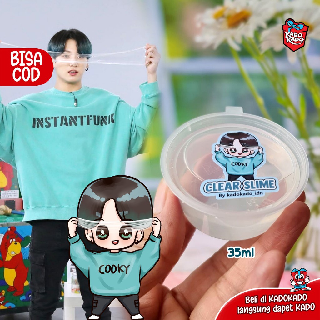 slime clear / slime bening 35ml by kadokado.idn