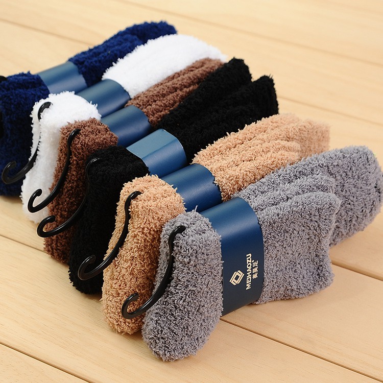 Kaos Kaki Winter Pria Wanita Winter Sock Meihaozu Tebal Hangat Untuk Musim Dingin