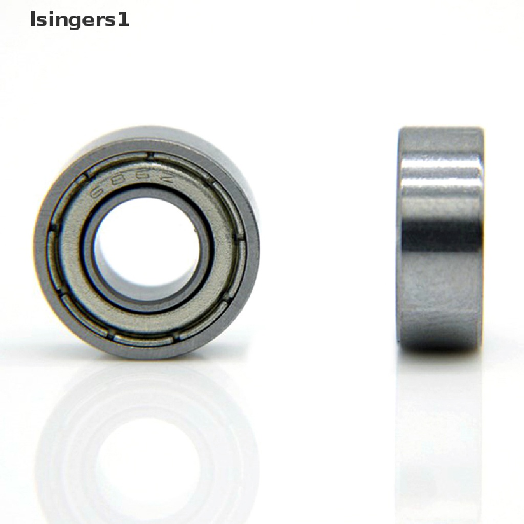 (lsingers1) 10pcs Bearing 686ZZ 6x13 X 5mm Bahan Metal Ukuran 6x13 X 5mm