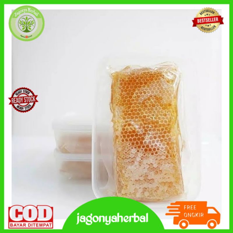 

MADU SARANG 250G / [250GR] SARANG MADU ASLI MELIFERA/CERANA