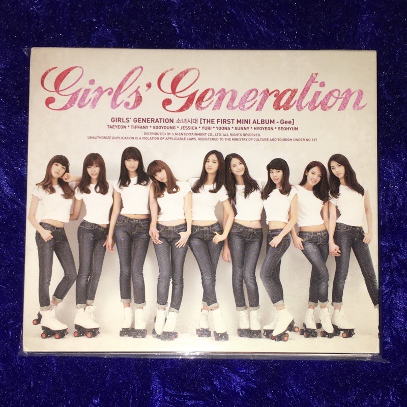 ALBUM SNSD GIRLS’ GENERATION GEE