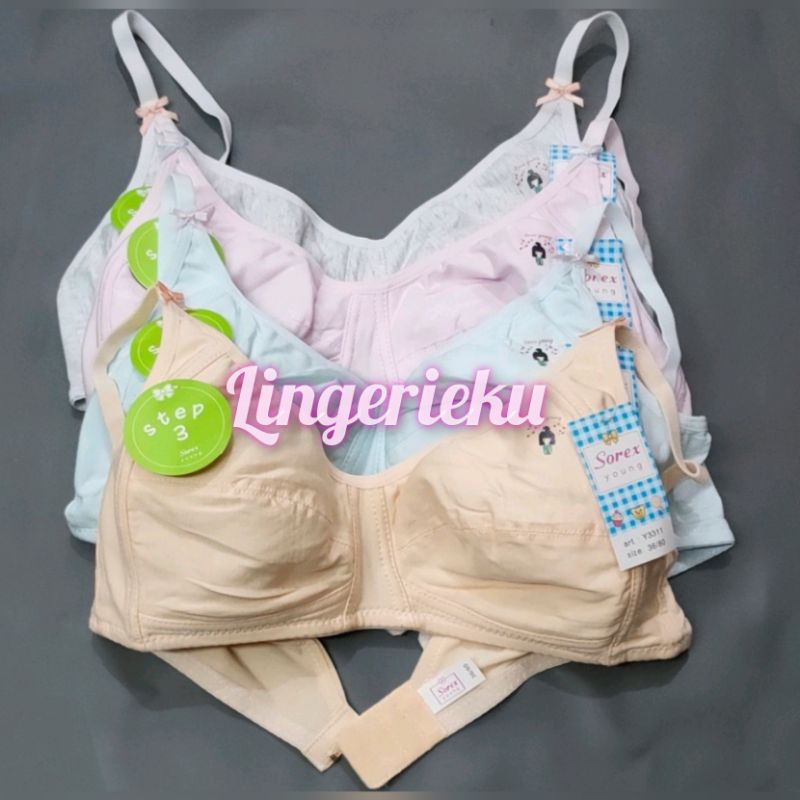 Sorex 3311 BH Bra Miniset Anak Remaja Perempuan Step 3