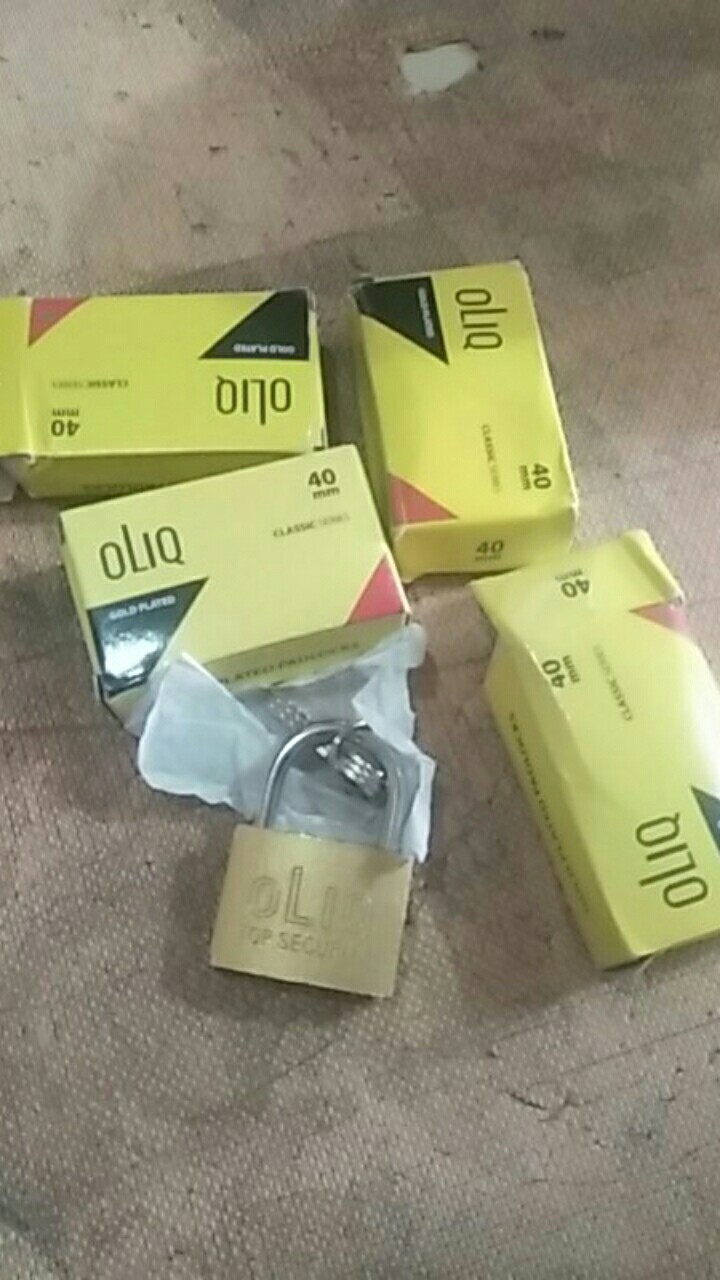 Gembok Kuning Ukuran 40 Mm Murah