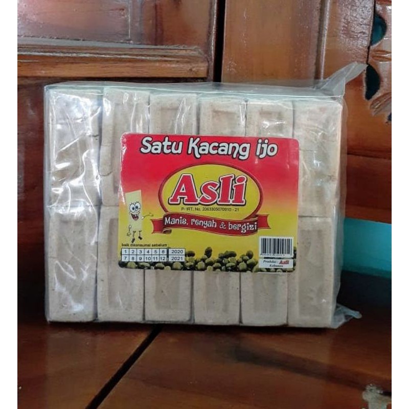 

Kue Satu Kacang Hijau Asli