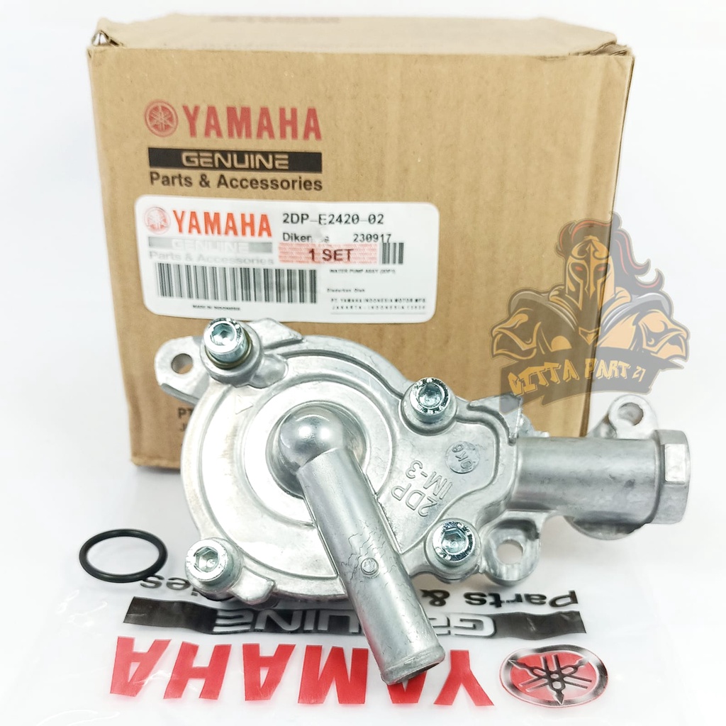 WATER PUMP WATERPUMP ASSY KOMPLIT YAMAHA YGP 2DP KUALITAS ASLI ORIGINAL YAMAHA YGP PRESISI TODAK BOCOR BAHAN BERKUALITAS POMPA TERATUR BERFUNGSI DENGAN BAIK DAN DIJAMIN AWET NMAX 150 N MAX 155 AEROX LEXI