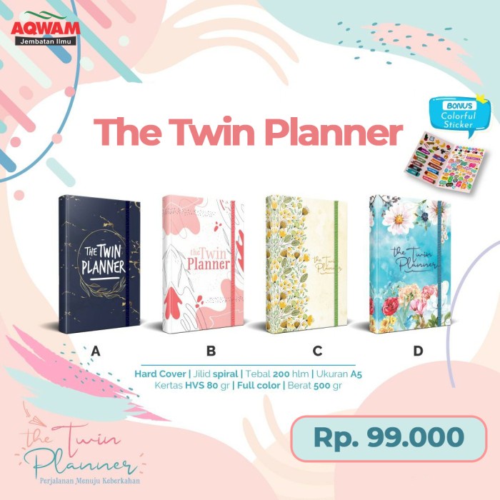 

PLANNER - AQWAM - HARDCOVER BUKU AGENDA UKURAN A5