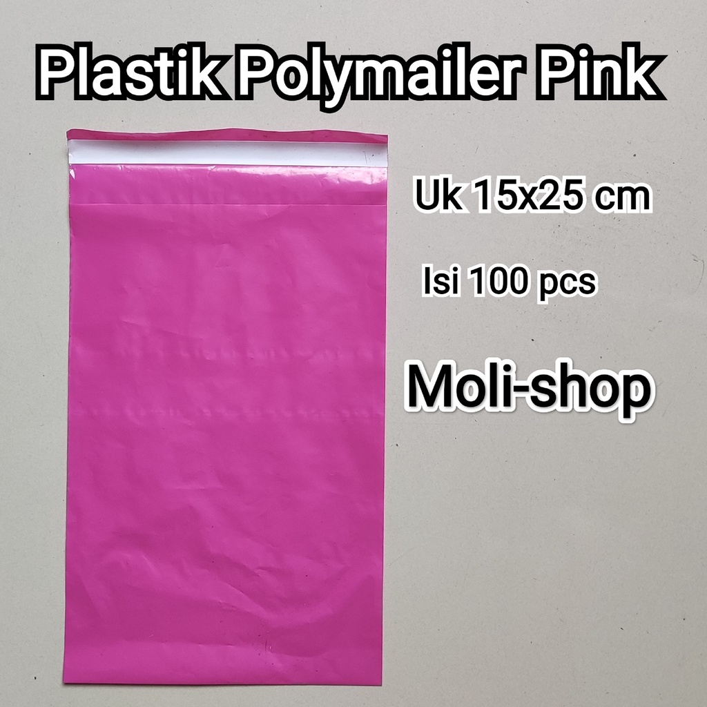 Plastik Packing Lem / Polymailer Uk 40x50 (50pcs), 35x45 (50pcs), 30x40 (100pcs), 25x35 (100pcs), 20x30 (100pcs), 17x30 (100pcs), 15x25 (100pcs)  Plastik Olshop / Baju,  Plastik Lem