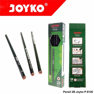 Jual Pensil B Joyko P Pencil Ujian Komputer Drawing Sketch Shopee Indonesia