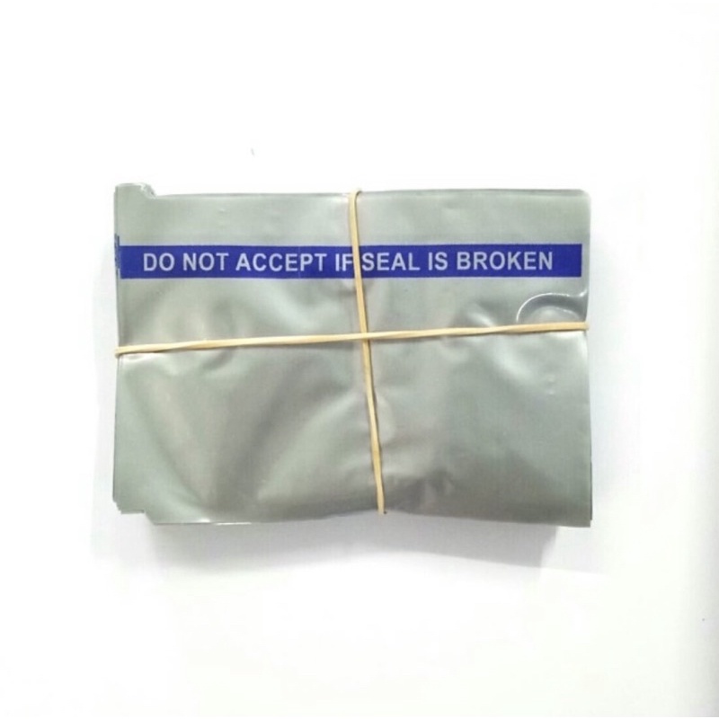 Segel Galon Polos Silver / Segel Tutup Galon Silver Depot Air Isi Ulang