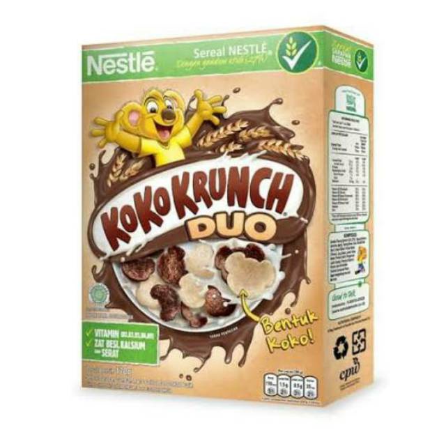 NESTLE KOKO KRUNCH DUO CEREAL 150GR
