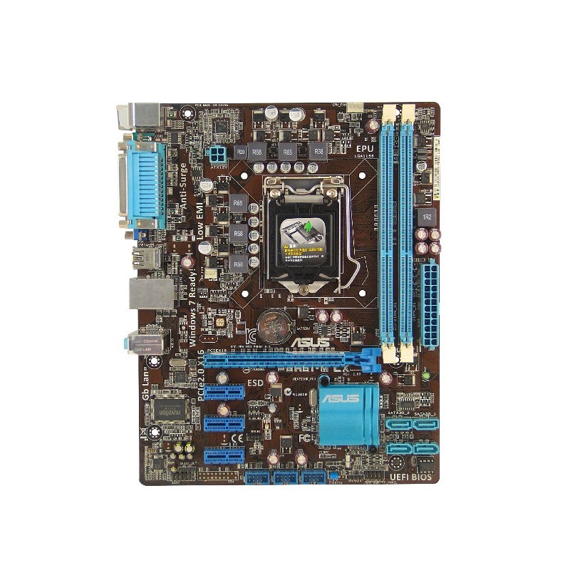 OBRAL MURAH MOTHERBOARD ASUS P8H61-M LX SOKET LGA 1155 RAM DDR3 MTB ASUS MURAH BERGARANSI