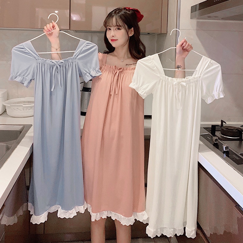 TELLY ➡️ 264 Pakaian Daster Pita Longgar Wanita Baju Tidur Wanita Import Fashion