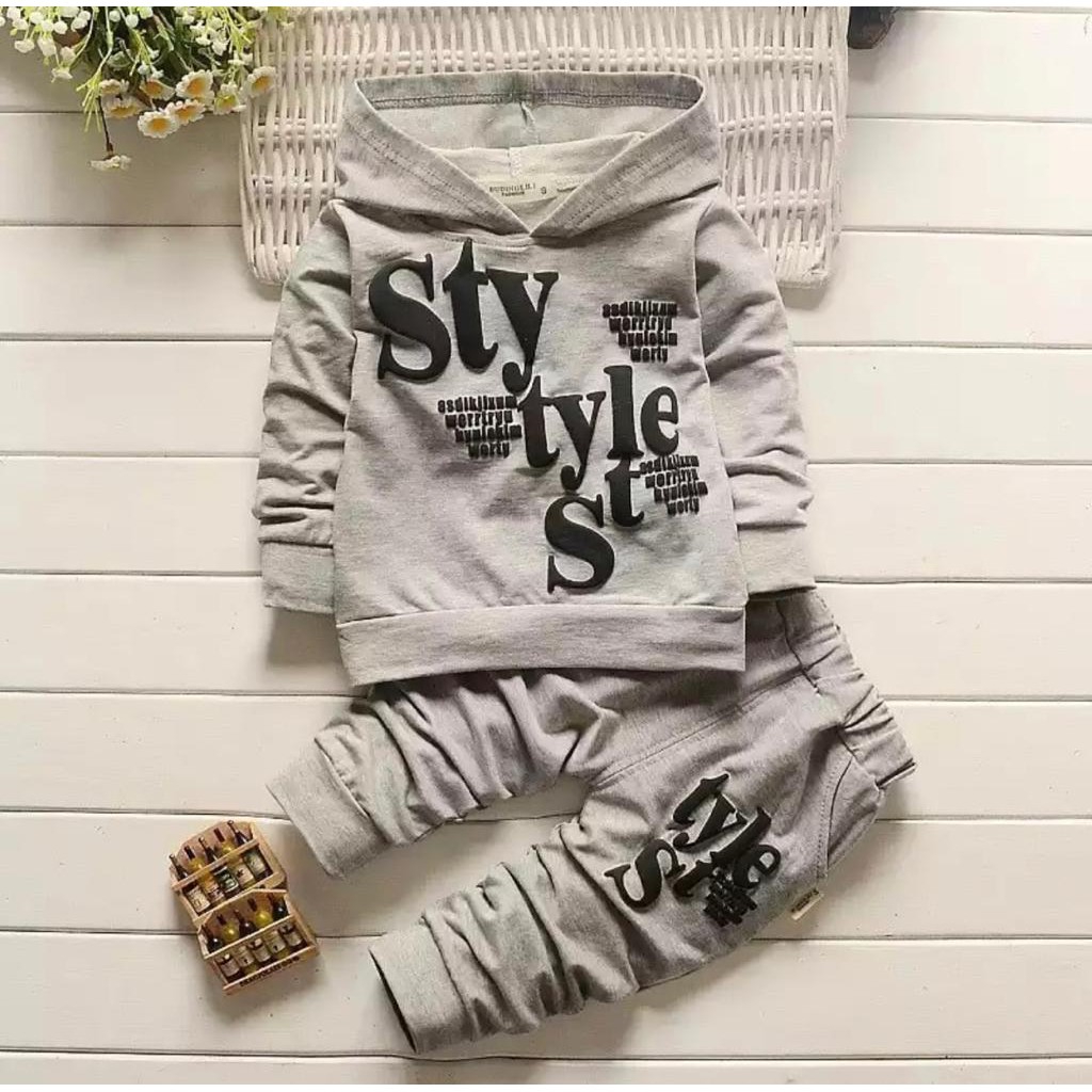 Sweater style anak laki laki dan perempuan 1-5 tahun