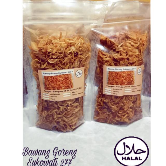 

Bawang Goreng Gurih Renyah khas Sukowati