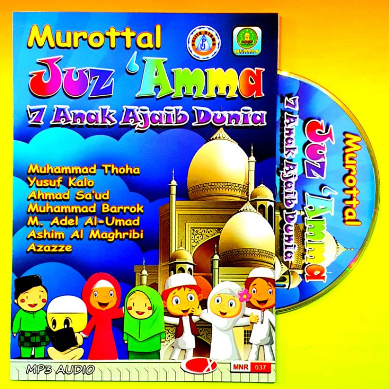 KASET MP3 ORIGINAL EDUKASI ANAK MUROTTAL JUZ AMMA TERLARIS - MP3 EDUKASI BELAJAR NGAJI ANAK TERLARIS