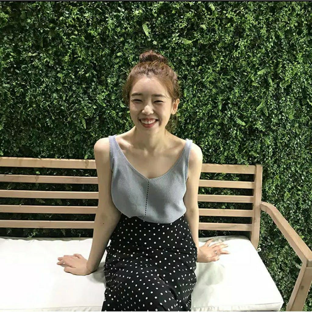 BEFAST - ZEC OOTD Wanita Rok Korean DESYANA / Byeol Polka Midi Skirt / Rok Di Bawah Dengkul / Rok Wanita Polkadot Kekinian / Rok Terbaru