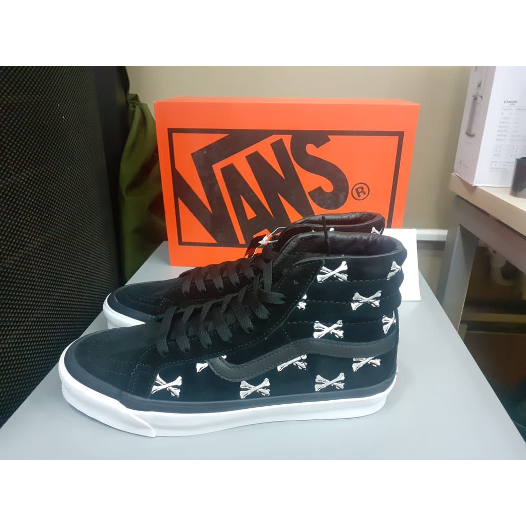 Vans Og Sk8-Hi Lx WTAPS Black Crossbones