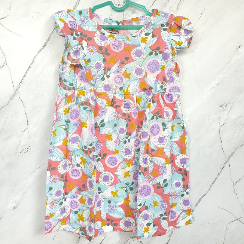 Dress Kaos Cotton Chameelo Anak Perempuan Balita