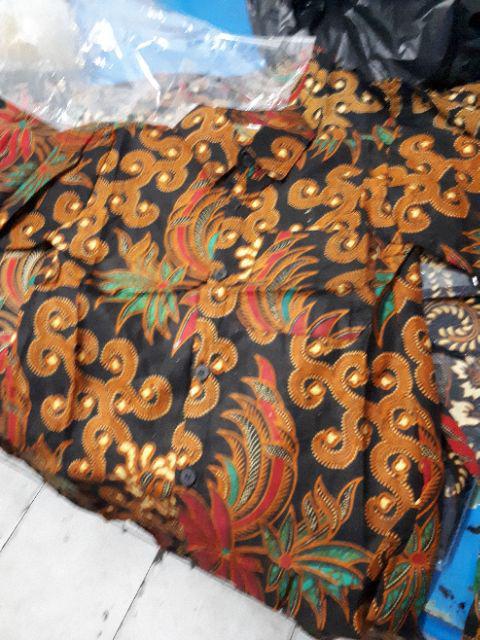 Batik Couple Keluarga Sania Ruffle Ori Ndoro Jowi Dnt Sekar Wangi