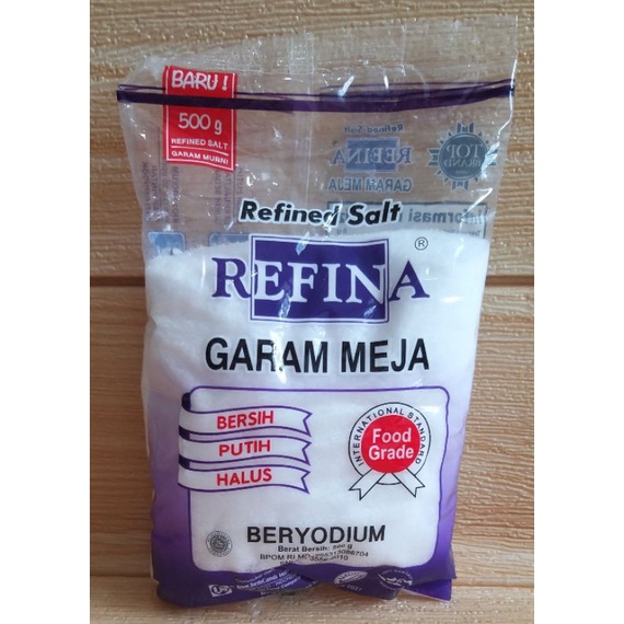 

✔MURAH Garam Refina 500gr / Refina Garam Meja