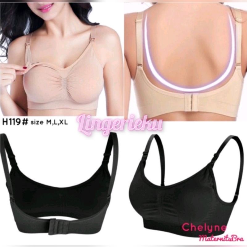 Chelyne H119 BH Bra Wanita Menyusui / Maternity Bra Merk Chelyne