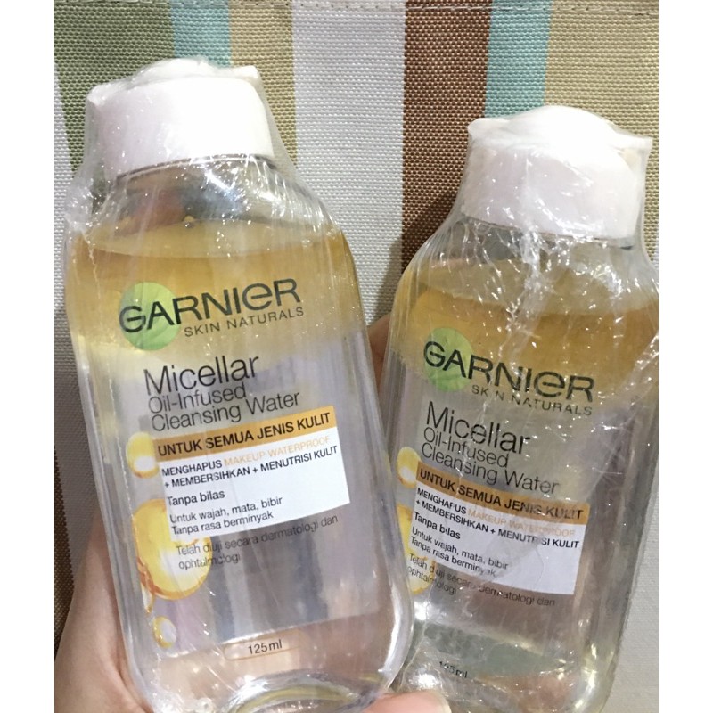 Garnier oil infused micellar water