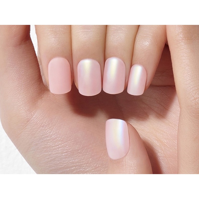 DASHING DIVA magic press manicure - MILKY PINK SHINE (fake nail, kuku palsu korea)