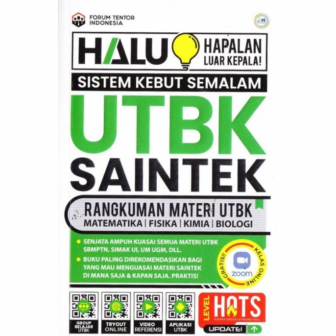 

BUKU HALU !! BUKU UTBK SBMPTN SAINTEK & SOSHUM 2022