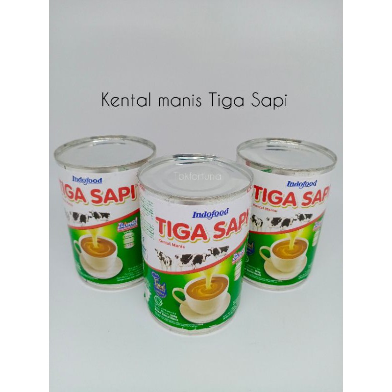 Krimer kental manis tiga sapi