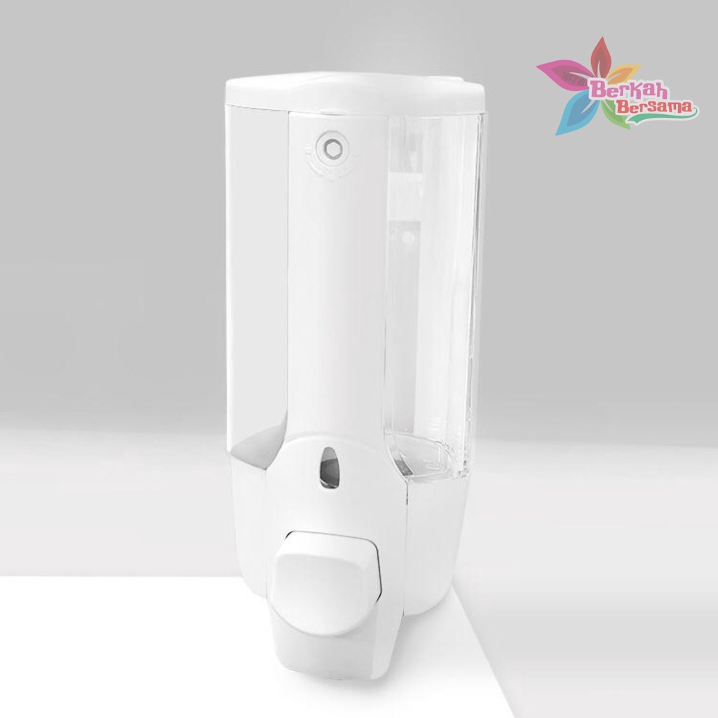 RT86 Tempat Hand Soap Washing hand Dispenser Sabun Cair Single Key Lock Tube Double 1 Tabung Dinding WC BB6371