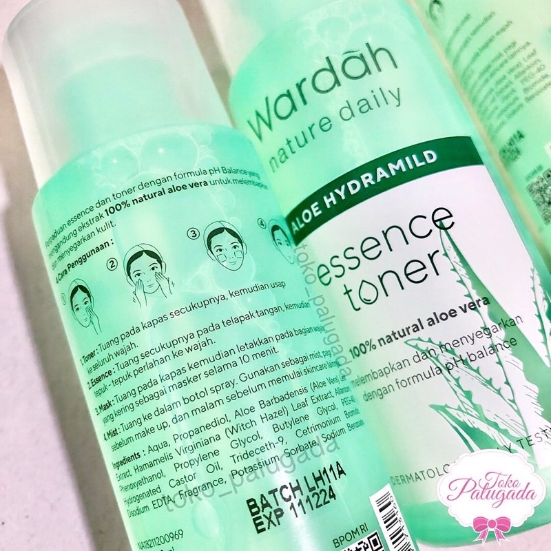 [BISA COD] Wardah Aloe Hydramild Essence Toner