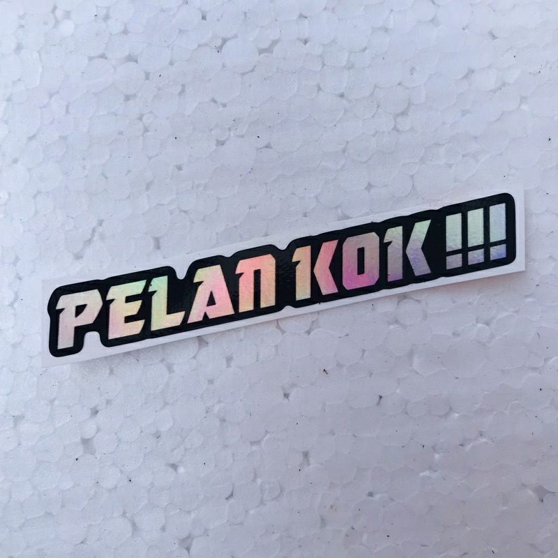 Jual Stiker Pelan Kok Sticker Cutting Indonesia Shopee Indonesia