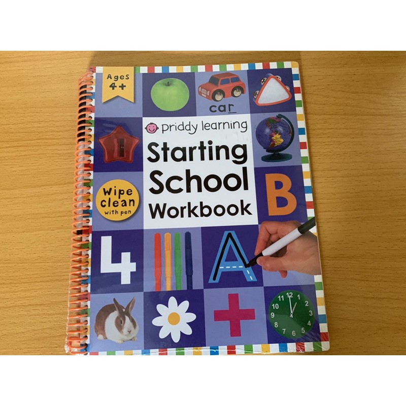 Starting school workbook priddy learning