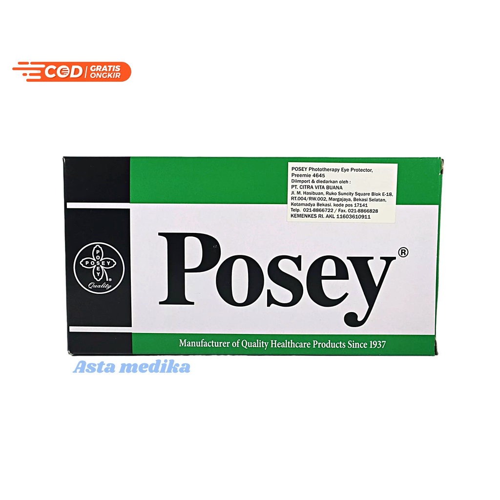 Posey Protector Eye Penutup Mata Bayi Berjemur  Posey Phototherspy Eye Kacamata Bayi Berjemur