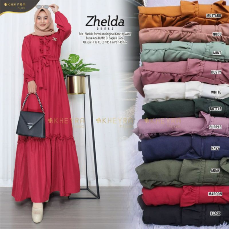 Gamis Zhelda Dress by Kheyra