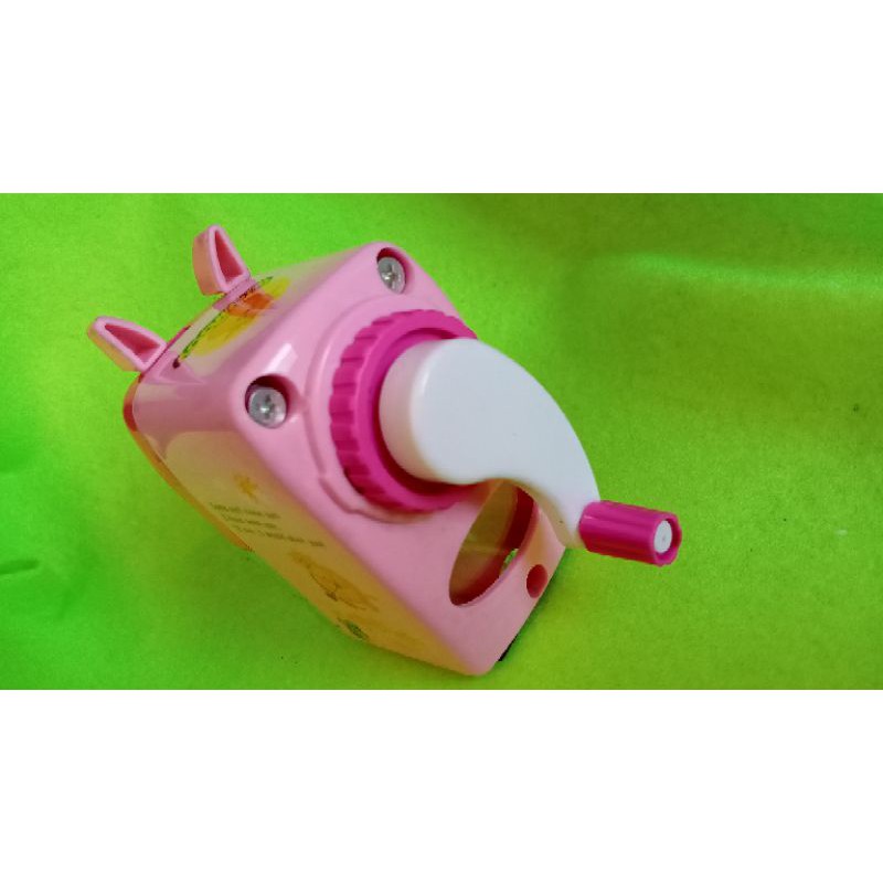 

DingLi Rautan Manual Pensil Model Tuas Warna Pink