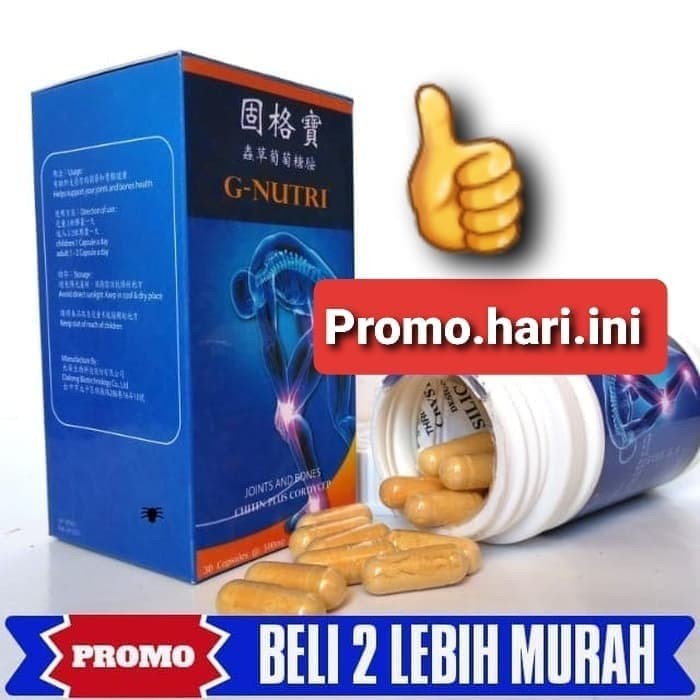 Obat Sendi - G NUTRI Glukosamine Nutrisi Sendi