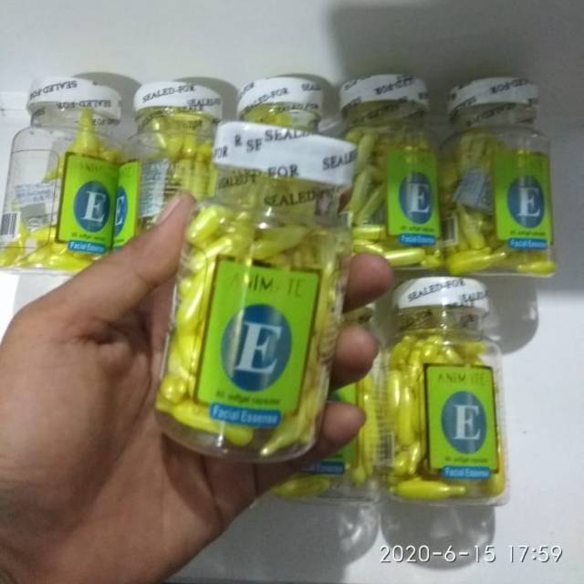 ORIGINAL | SERUM ANIMATE VITAMIN E | 60 KAPSUL