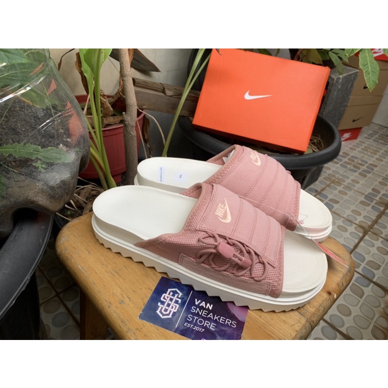 Nike Asuna Slide white Pink Original