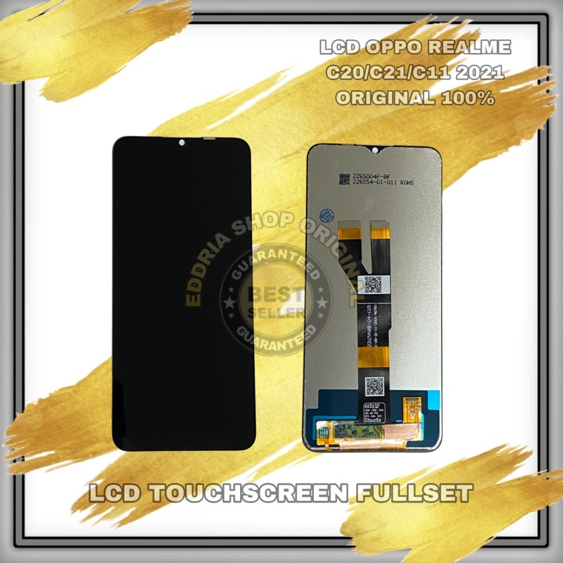 Lcd Touchscreen Oppo Realme C20-C21-C11-2021 Original Fullset Baru