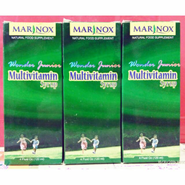 Marinox Wonder Jr Multivitamin syrup 120ml